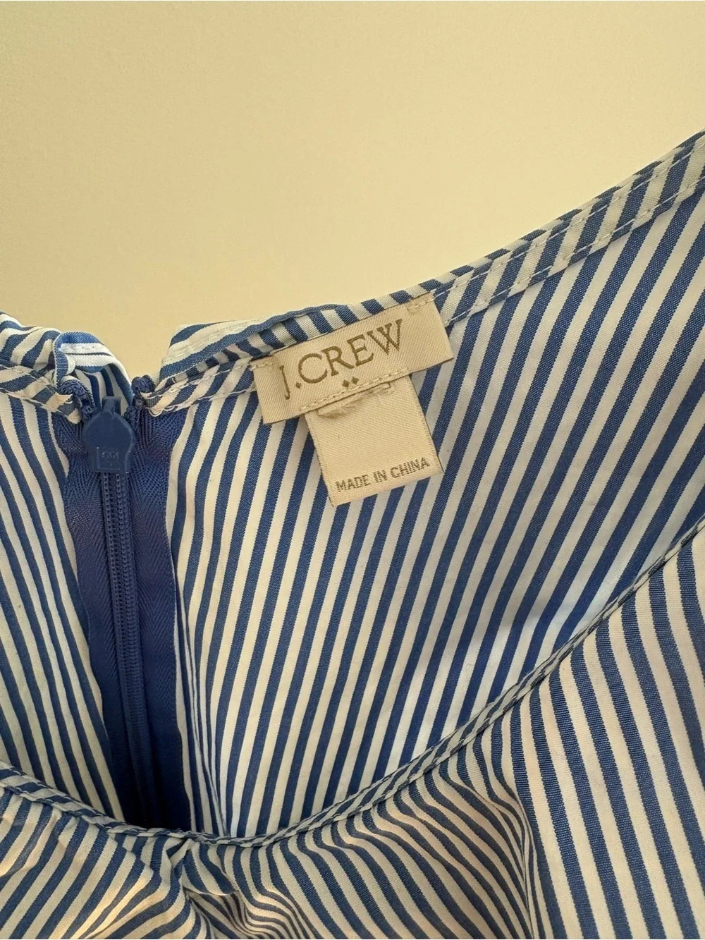 J. Crew sleeveless striped